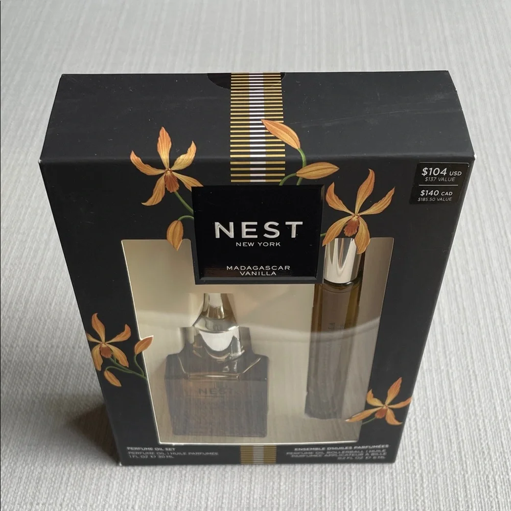 NEST Fragrances Madagascar Vanilla fragrance Oil Set